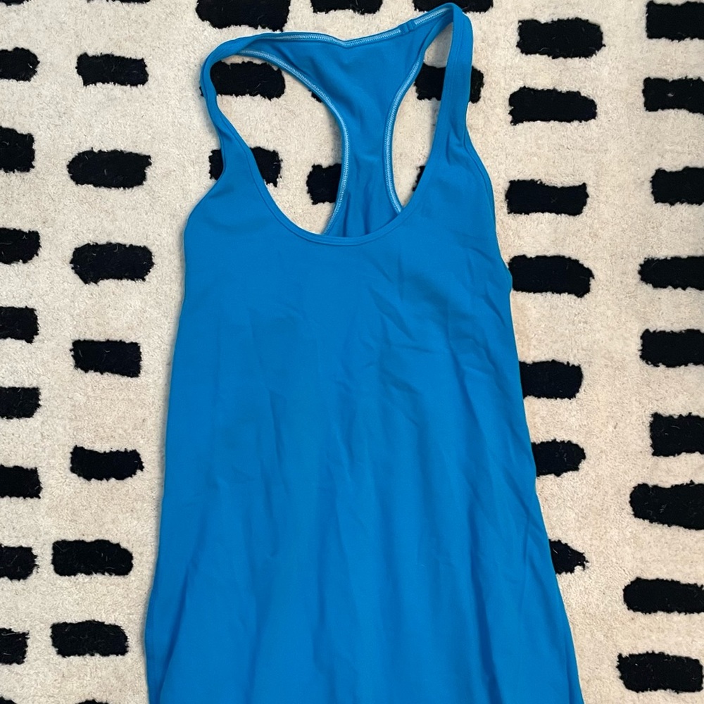 Blue Lululemon tank